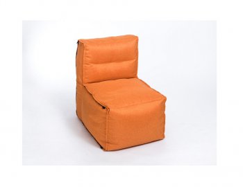 Модульное кресло Комфорт Колор прямое оранжевое в Кунгуре - kungur.mebel-74.com | фото