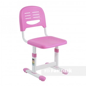 Комплект парта + стул трансформеры Cantare Pink в Кунгуре - kungur.mebel-74.com | фото