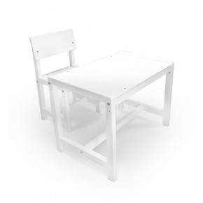 Детский растущий комплект стол и стул Я САМ "Лофт" (Белый, Белый) в Кунгуре - kungur.mebel-74.com | фото