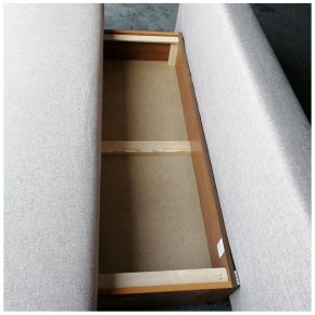 Диван-кровать Комфорт без подлокотников BALTIC AZURE (4 подушки) в Кунгуре - kungur.mebel-74.com | фото