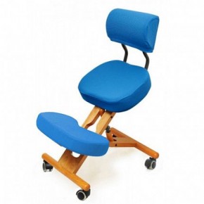 Коленный стул со спинкой Smartstool KW02В + Чехлы в Кунгуре - kungur.mebel-74.com | фото