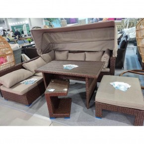 Комплект мебели с диваном AFM-320B-T320 Brown в Кунгуре - kungur.mebel-74.com | фото