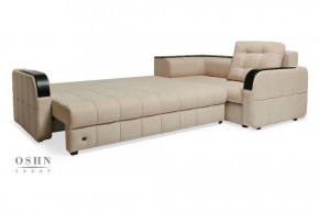 Комплект мягкой мебели Остин Garcia Ivory (Рогожка) Угловой + 1 кресло в Кунгуре - kungur.mebel-74.com | фото