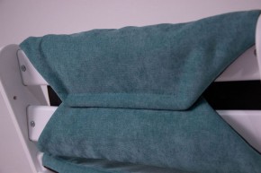 Комплект растущий стул и подушки Конёк Горбунёк Комфорт  (Бело-оранжевый, Волна) в Кунгуре - kungur.mebel-74.com | фото