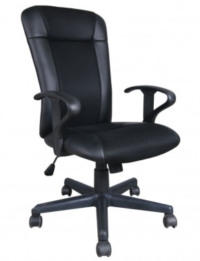 Кресло BRABIX "Optima MG-370" (экокожа/ткань, черное) 531580 в Кунгуре - kungur.mebel-74.com | фото