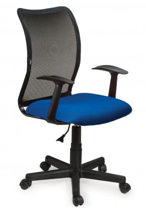 Кресло BRABIX "Spring MG-307", с подлокотниками, комбинированное синее/черное TW, 531404 в Кунгуре - kungur.mebel-74.com | фото