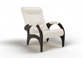 Кресло для отдыха Римини 19-К-КР (экокожа/венге) КРЕМ в Кунгуре - kungur.mebel-74.com | фото