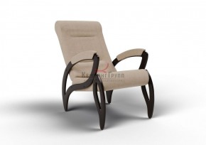 Кресло для отдыха Зельден 20-Т-П (ткань/венге) ПЕСОК в Кунгуре - kungur.mebel-74.com | фото