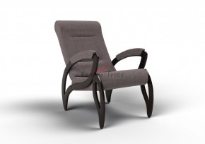 Кресло для отдыха Зельден 20-Т-ГР (ткань/венге) ГРАФИТ в Кунгуре - kungur.mebel-74.com | фото