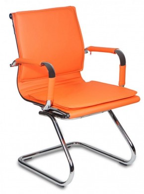 Кресло для посетителя Бюрократ CH-993-Low-V/orange оранжевый в Кунгуре - kungur.mebel-74.com | фото