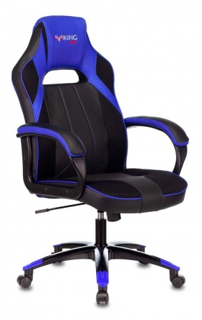 Кресло игровое Бюрократ VIKING 2 AERO BLUE черный/синий в Кунгуре - kungur.mebel-74.com | фото