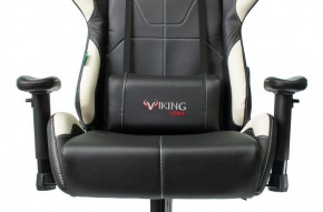 Кресло игровое Бюрократ VIKING 5 AERO WHITE черный/белый в Кунгуре - kungur.mebel-74.com | фото