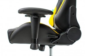 Кресло игровое Бюрократ VIKING 5 AERO YELLOW черный/желтый в Кунгуре - kungur.mebel-74.com | фото