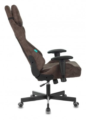 Кресло игровое Бюрократ VIKING KNIGHT LT10 FABRIC коричневый в Кунгуре - kungur.mebel-74.com | фото