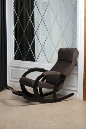 Кресло-качалка МАРСЕЛЬ 33-Т-AC (кофе) в Кунгуре - kungur.mebel-74.com | фото