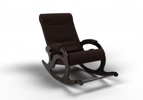 Кресло-качалка Тироль 12-Т-ГР (ткань/венге) ГРАФИТ в Кунгуре - kungur.mebel-74.com | фото