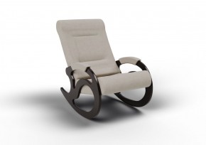 Кресло-качалка Вилла 11-Т-ГР (ткань/венге) ГРАФИТ в Кунгуре - kungur.mebel-74.com | фото