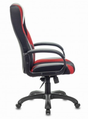 Кресло компьютерное BRABIX PREMIUM "Rapid GM-102" (экокожа/ткань, черное/красное) 532107 в Кунгуре - kungur.mebel-74.com | фото