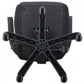 Кресло компьютерное BRABIX Techno Pro GM-003 (ткань черное/серое, вставки оранжевые) 531813 в Кунгуре - kungur.mebel-74.com | фото