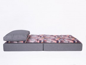 Кресло-кровать бескаркасное Харви (серый-геометрия слейт) в Кунгуре - kungur.mebel-74.com | фото
