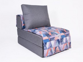 Кресло-кровать бескаркасное Харви (серый-сноу деним) в Кунгуре - kungur.mebel-74.com | фото