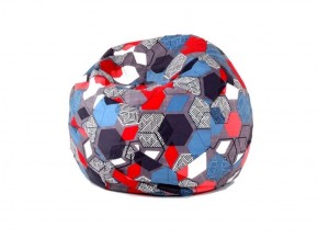 Кресло-мешок Мяч M (Geometry Slate) в Кунгуре - kungur.mebel-74.com | фото