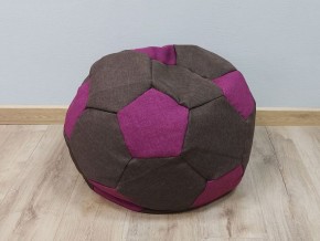Кресло-мешок Мяч S (Savana Chocolate-Savana Berry) в Кунгуре - kungur.mebel-74.com | фото