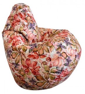 Кресло-мешок Цветы L в Кунгуре - kungur.mebel-74.com | фото