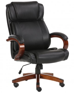 Кресло офисное BRABIX PREMIUM "Magnum EX-701" (дерево, рециклированная кожа, черное) 531827 в Кунгуре - kungur.mebel-74.com | фото