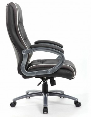 Кресло офисное BRABIX PREMIUM "Strong HD-009" (экокожа черная, ткань серая) 531945 в Кунгуре - kungur.mebel-74.com | фото
