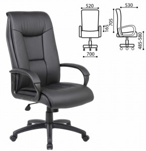 Кресло офисное BRABIX PREMIUM "Work EX-513" (экокожа, черное) 531943 в Кунгуре - kungur.mebel-74.com | фото