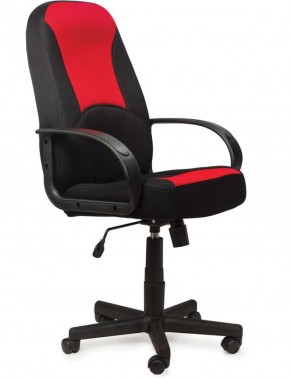 Кресло офисное BRABIX "City EX-512", ткань черная/красная, TW, 531408 в Кунгуре - kungur.mebel-74.com | фото