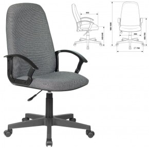 Кресло офисное BRABIX "Element EX-289", ткань, серое, 532093 в Кунгуре - kungur.mebel-74.com | фото