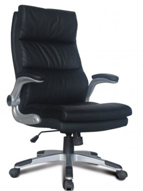 Кресло офисное BRABIX "Fregat EX-510" (рециклированная кожа, черное) 530863 в Кунгуре - kungur.mebel-74.com | фото