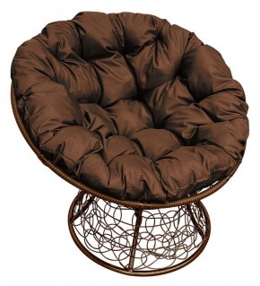 Кресло "ПАПАСАН" ротанг (каркас коричневый) в Кунгуре - kungur.mebel-74.com | фото