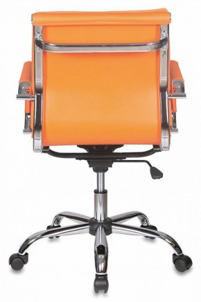 Кресло руководителя Бюрократ CH-993-LOW/ORANGE оранжевый в Кунгуре - kungur.mebel-74.com | фото