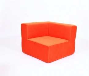 Кресло-угловое-модуль бескаркасное Тетрис 30 (Оранжевый) в Кунгуре - kungur.mebel-74.com | фото