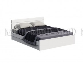 НЭНСИ NEW Кровать 1,4 м (Белый глянец холодный/Белый) в Кунгуре - kungur.mebel-74.com | фото