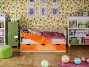 Кровать Бабочки (Оранжевый металлик) 1800 в Кунгуре - kungur.mebel-74.com | фото