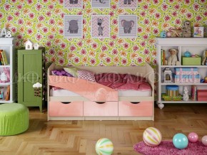 Кровать Бабочки (Розовый металлик) 1600 в Кунгуре - kungur.mebel-74.com | фото