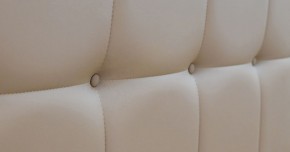 Кровать двойная Хлоя 160 + ортопед + ПМ + дно (арт. Пегасо капучино к/з (бежево-коричневый)) в Кунгуре - kungur.mebel-74.com | фото