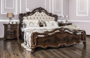 Кровать двуспальная Илона с мягким изголовьем (1800) караваджо в Кунгуре - kungur.mebel-74.com | фото