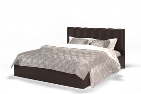 Кровать Элен 1600 + основание с ПМ (Лесмо brown) коричневый в Кунгуре - kungur.mebel-74.com | фото