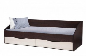 Кровать одинарная "Фея - 3" симметричная New (2000Х900) венге/вудлайн кремовый в Кунгуре - kungur.mebel-74.com | фото