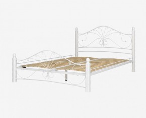 Кровать "Фортуна 1" КМД 2.01 Белая (1200*2000) (ножки-белые) с коваными элементами в Кунгуре - kungur.mebel-74.com | фото