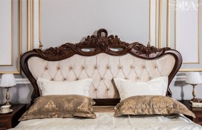 Кровать с мягким изголовьем Афина 1600 (караваджо) в Кунгуре - kungur.mebel-74.com | фото