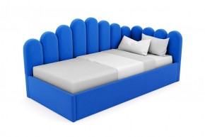 Кровать угловая Лилу интерьерная +основание/ПМ/бельевое дно (90х200) в Кунгуре - kungur.mebel-74.com | фото