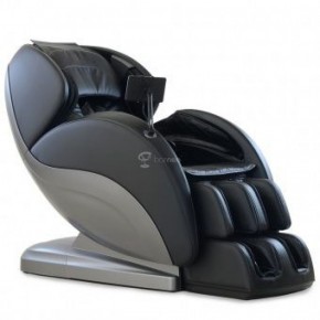 Массажное кресло PS6500 черно-серебряное в Кунгуре - kungur.mebel-74.com | фото