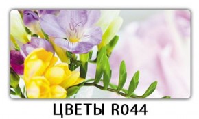 Обеденный стол Паук с фотопечатью узор Цветы R044 в Кунгуре - kungur.mebel-74.com | фото