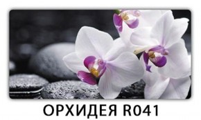 Обеденный стол Паук с фотопечатью узор Цветы R044 в Кунгуре - kungur.mebel-74.com | фото